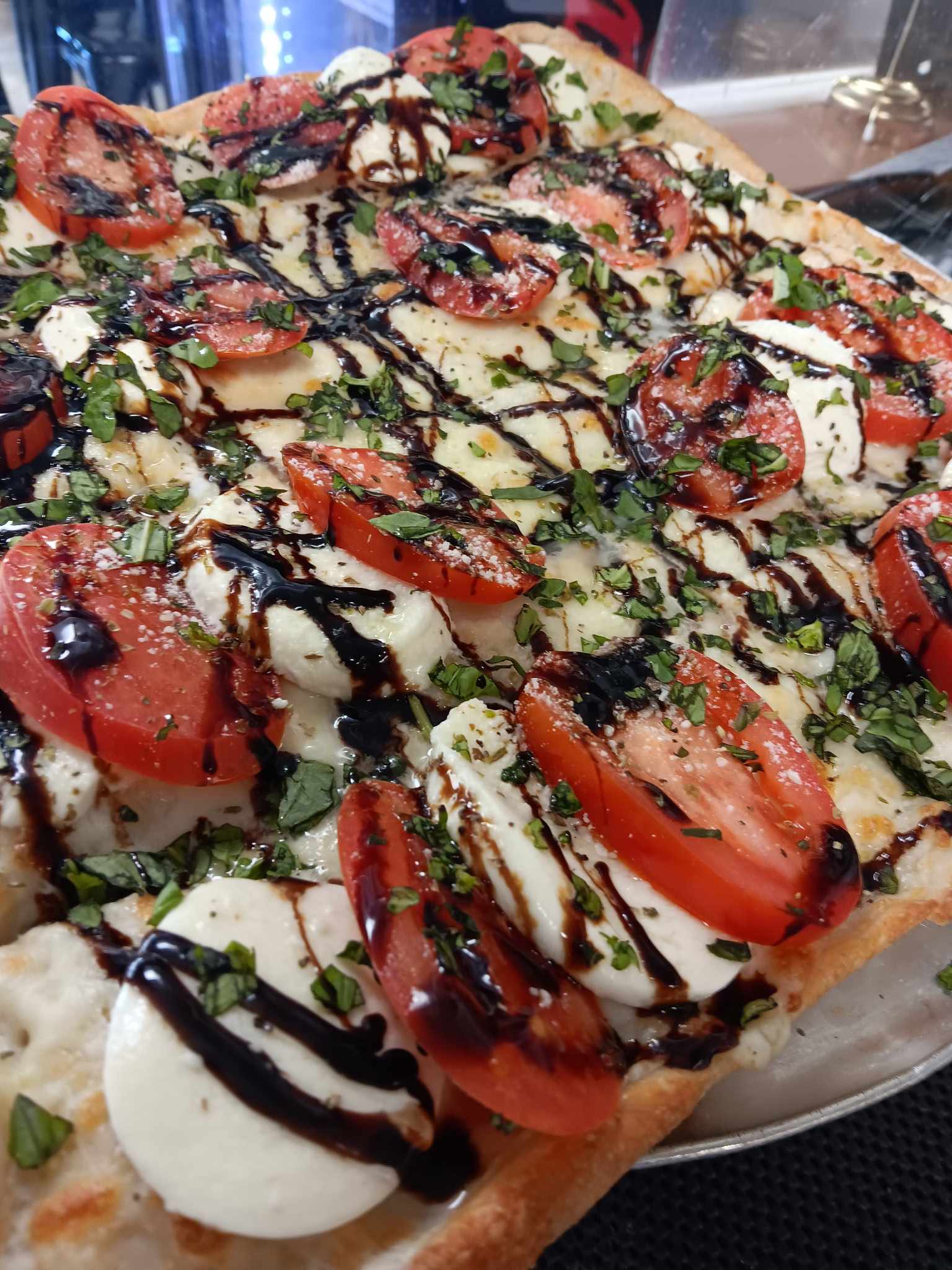 Grandma's Caprese Pizza